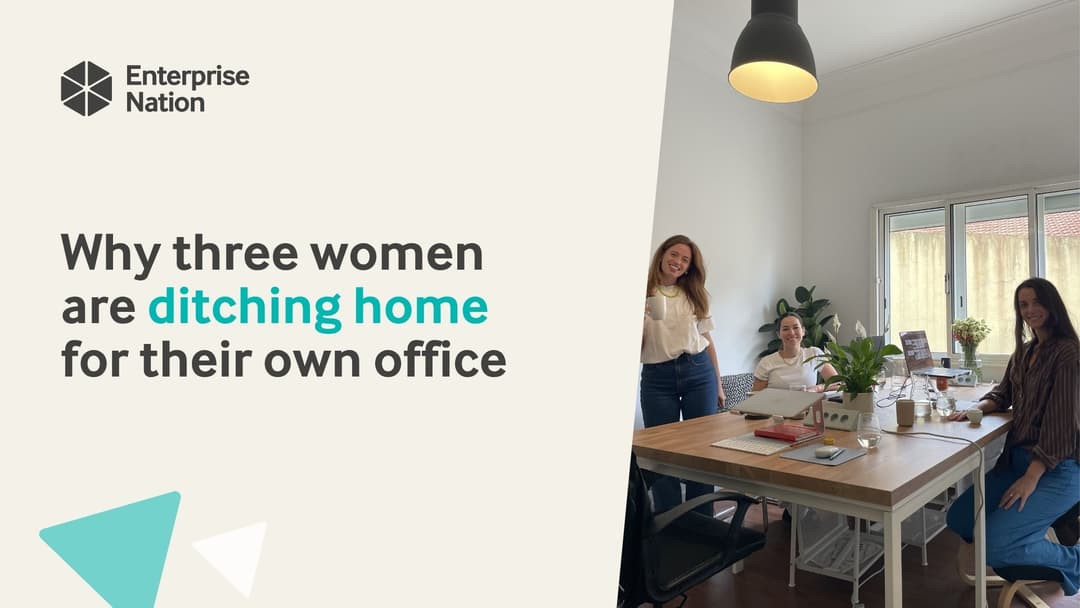 Why three women are ditching home for their own office – and going viral